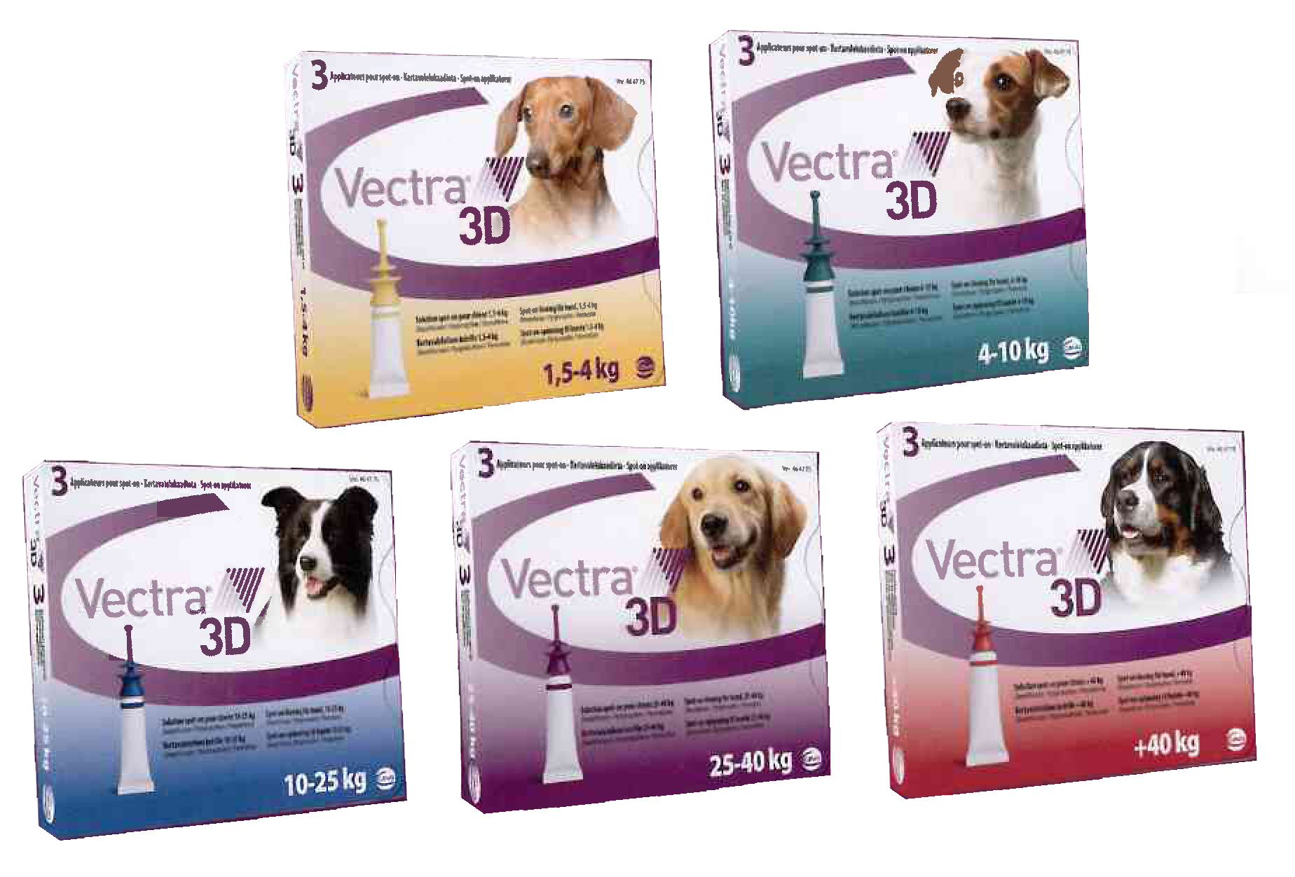 Vectra 3D Spoton Solution for 🐶 Dogs VioVet