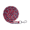 Agrihealth Shine Lead Rope Navy/Red/Silver