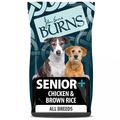 Burns Senior+ Chicken & Brown Rice Medium/Large Breed Dog Food