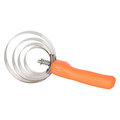 Imperial Riding Spring Comb Round with Handle Neon Orange