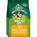 James Wellbeloved Grain Free Adult Dog Turkey & Veg Food