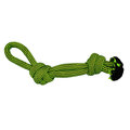 Jolly Pets Knot-n-Chew Looped Rope Green/Black
