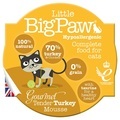 Little Big Paw Gourmet Tender Turkey Mousse For Cats