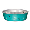 Loving Pets Bella Bowls Dragonfly Turquoise for Dogs