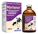 Marbonor 100mg/ml Solution for Injection for Cattle and Pig