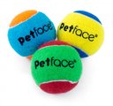 Petface Dog 3 Pack Squeaky Tennis Balls