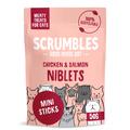 Scrumbles Chicken & Salmon Niblets Stick Cat Treats