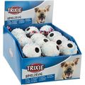 Trixie Ball On a Rope Natrual Leather for Dogs MultiColoured