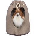 Trixie Nelli Cave Dog Carrier White/Taupe