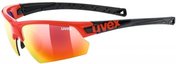 uvex Red & Black Sportstyle 224 Eyewear