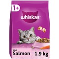 Whiskas 1+ Cat Complete Dry Food with Salmon