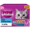 Whiskas 7+ Cat Pouches Fish Favourites in Jelly