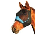 Woof Wear UV Fly Mask without Ears Black & Turquoise