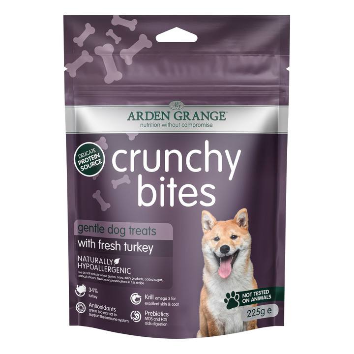 Arden Grange Fresh Turkey Crunchy Bites Dog Treats