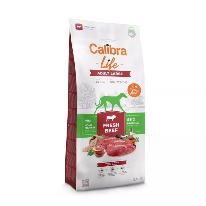 Calibra Dog Life Large Breed Fresh Beef Adult Dog Food