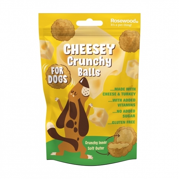 Rosewood Cheesy Crunchy Meatballs Dog Treats