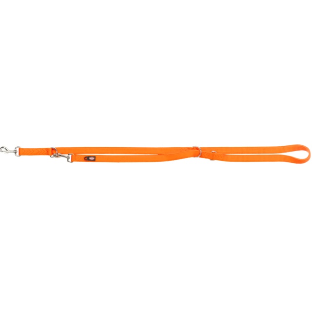 Trixie Premium Adjustable Leash Double Layered for Dogs Papaya
