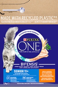 Image for review Purina one  senior 11+ cat biscuits