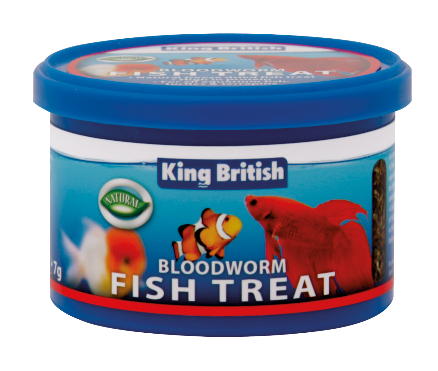 King British Bloodworm 🐠 Fish Food