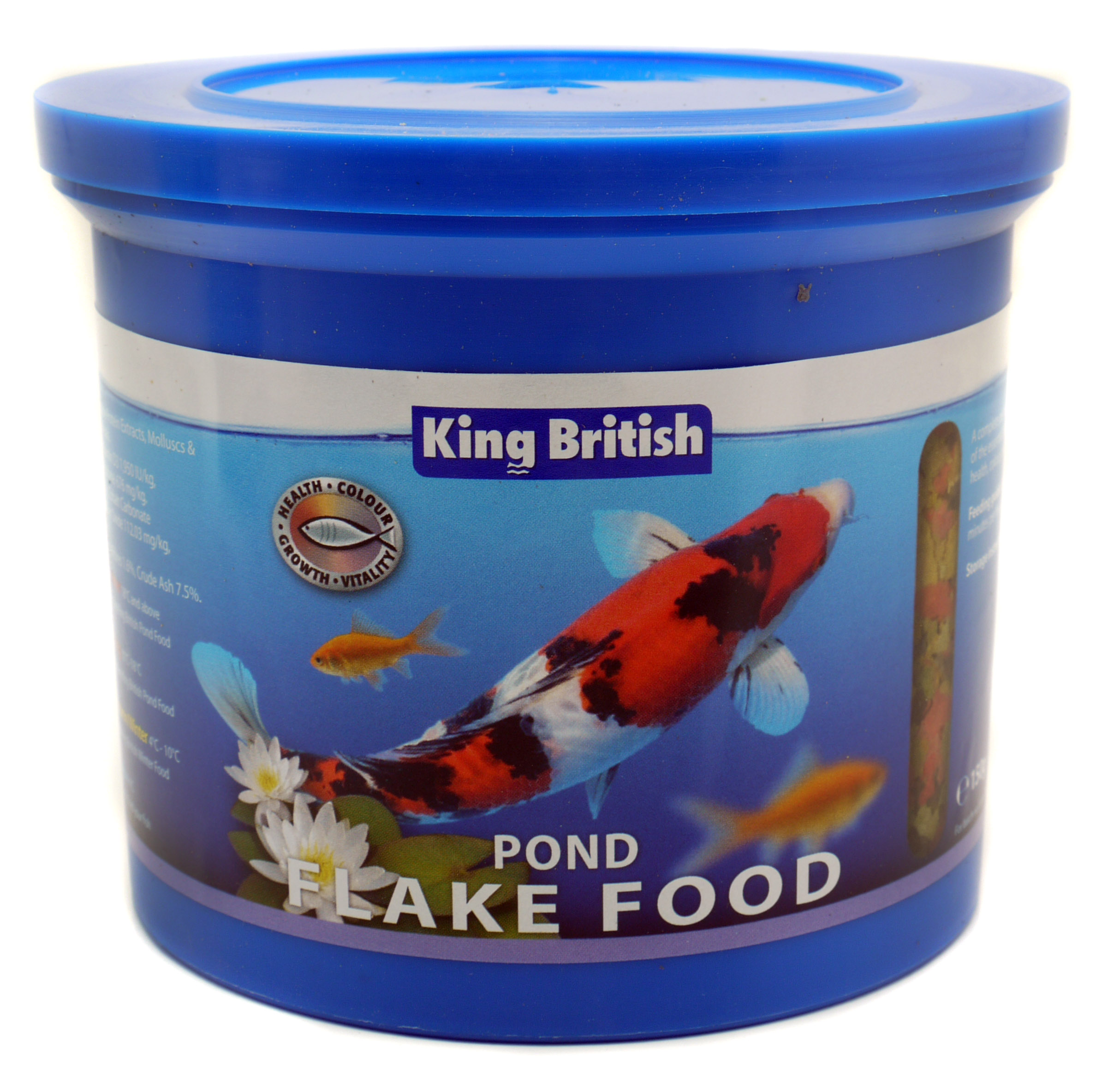 King British Pond Flake 🐠 Fish Food
