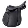 Gallop All Purpose Leather Saddle Black