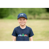 British Country Collection Childrens Tractor Design Navy/Blue Tractor Baseball Cap