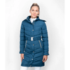 ColdStream Branxton Cool Slate Blue Long Quilted Coat