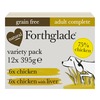 Photo of: Forthglade Complete Adult Variety Chicken & Liver Dog Food » 12 x 395g