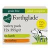 Photo of: Forthglade Complete Adult Variety Lamb & Turkey Dog Food » 12 x 395g