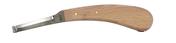 Agrihealth Hoof Knife Aesculap Redwood (VC321) L/H Narrow Bld