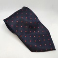 Agrihealth Show Tie Adult Polka Dot Navy/Red