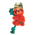 All For Paws Safari Rope Cuddle Sloth for Dogs