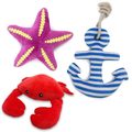 Ancol Made From Starfish Crab And Anchor Dog Toy