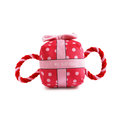 Ancol Pawty Time Birthday Present Dog Tug Toy Pink