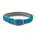 Ancol Viva Poly-Weave Padded Dog Collar Blue