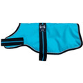 Animate Dachshund Padded Dog Coat With Adjustable Belly Strap Teal
