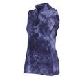 Aubrion Revive Sleeveless Base Layer for Kids Navy Tie Dye
