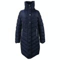 Battles Coldstream Southdean Navy Blue & White Quilted Coat