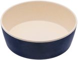 Beco Classic Sustainable Bamboo Bowl Printed Bowl Blue