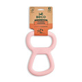 Beco Tugger Natural Rubber Dog Toy Pink