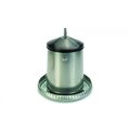 Beeztees Zinc Plated Poultry Feeder With Plastic Lid