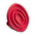 Bitz Curry Comb Rubber Red