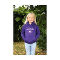 British Country Collection "Love me Love my Pony" Childrens Hoodie Purple