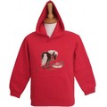 British Country Collection Red Carrot Pony Childrens Hoodie