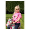 British Country Collection Ruby & Honey Childrens Pink T-Shirt