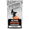 Burns Active Working Chicken & Rice Adult & Senior Dog Food