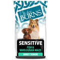 Burns Sensitive Fish & Wholegrain Maize Adult & Senior Dog Food