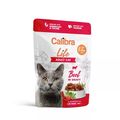 Calibra Life Pouch Adult Cat Food Beef