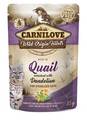 Carnilove Quail with Dandelion Adult Cat Food Pouches