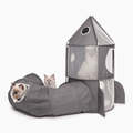 Catit Vesper Rocket Ship for Cats Grey